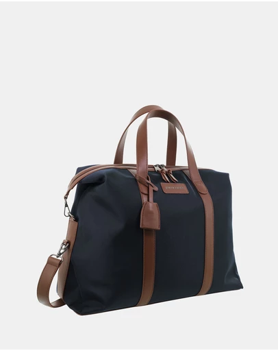 Pierre Cardin - Pierre Cardin 2-Tone Lite Duffle Carry On Bag