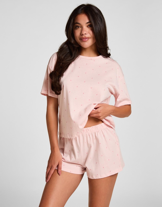 Hunkemoller - Jersey Print Short Pyjama Set