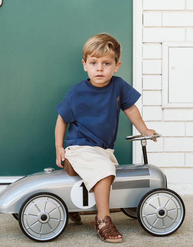 Fox & Finch - Casablanca Organic Palm Tee - Kids