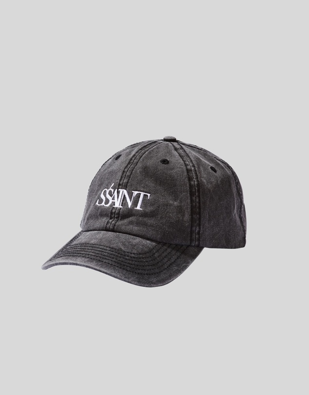 SSAINT - SŚAINT Cap Black Acid Wash