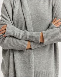 Toorallie - Fine Rib Open Mitten