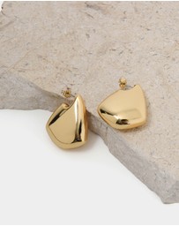 Forcast - Lulu Gold Plated Earrings