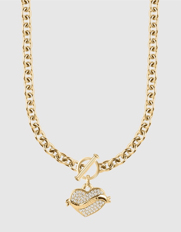 GUESS - Gold-Tone Vintage Guess Necklace