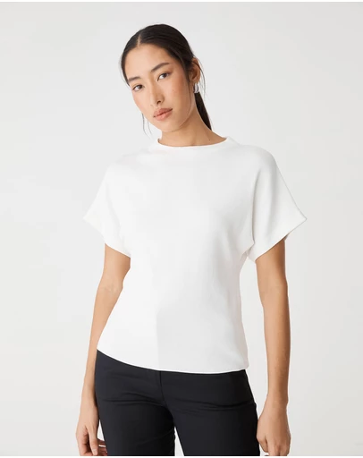Forcast - Jemma Relaxed Knit Top