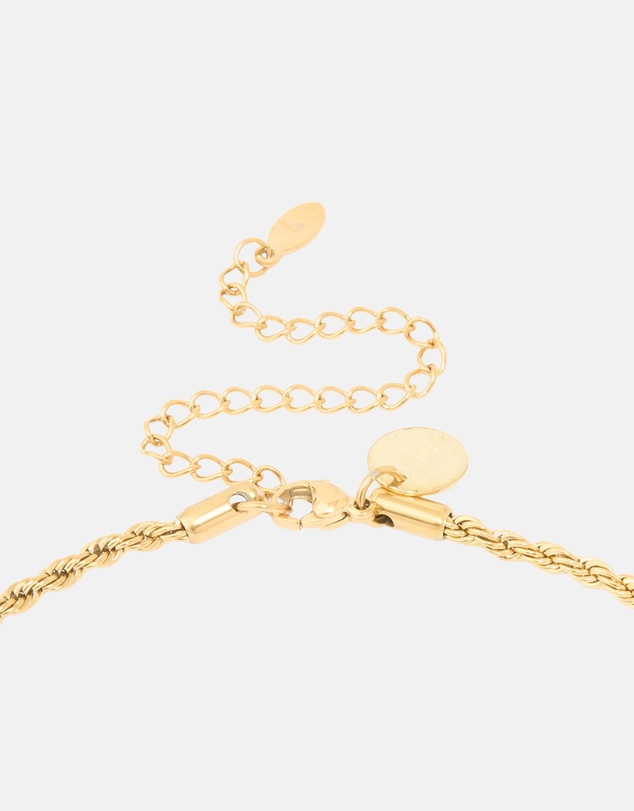 Lovisa - Waterproof Gold Plated Stainless Steel Twisted Chain Necklace