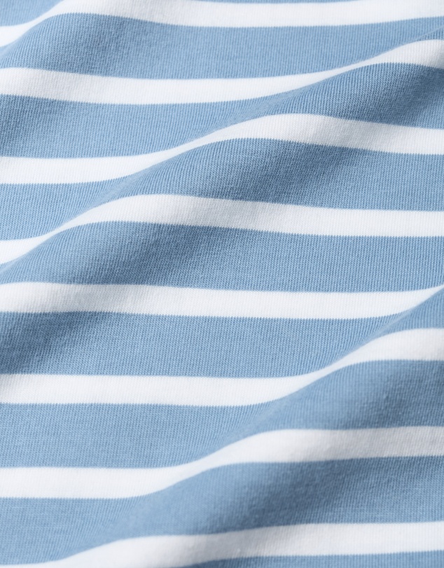 Seasalt - Seasalt Cornwall Blue Sailor 3/4 Sleeve Top Jersey