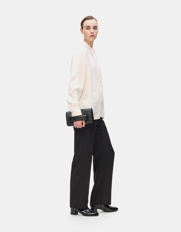 Karl Lagerfeld - Ikon/K Studs Soft Shoulder Bag