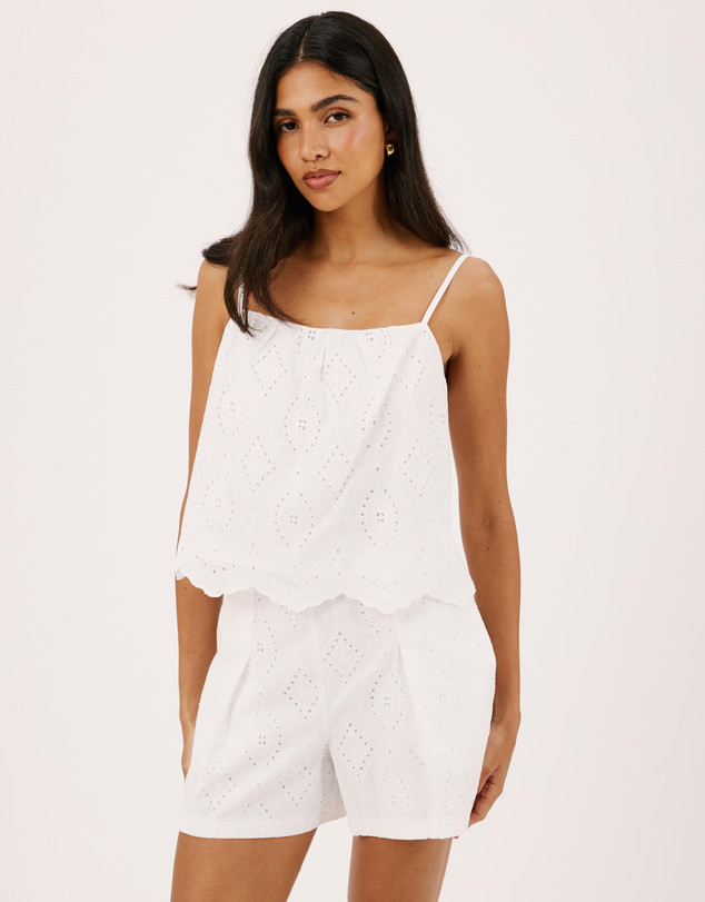 Atmos&Here - Nina Broderie Camisole Top
