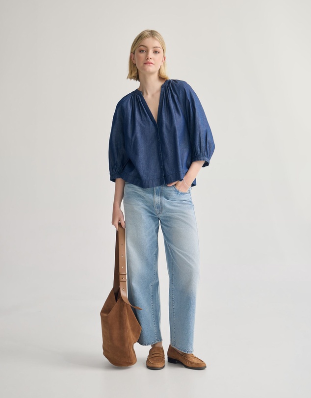 Oxford - Freya Button Up Top