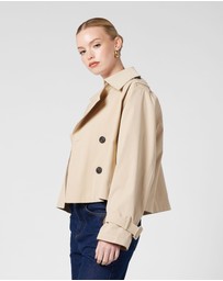 MVN - Cropped Trench Coat