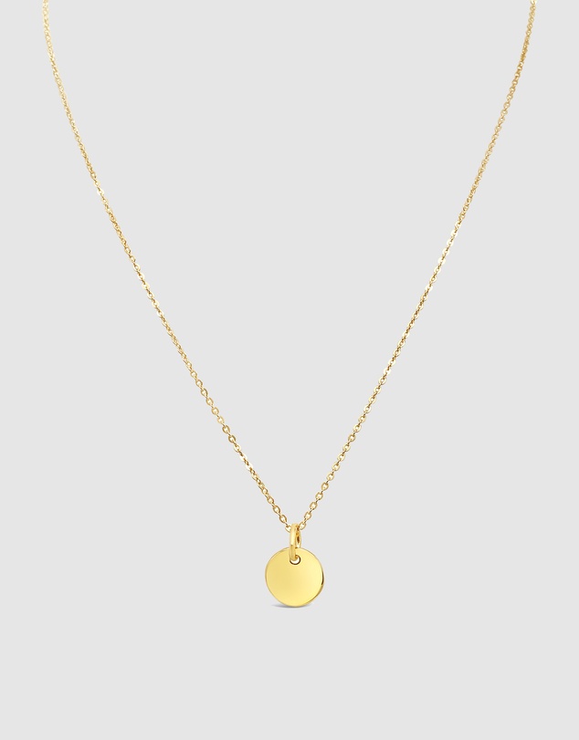 Ichu - Golden Pendant Necklace