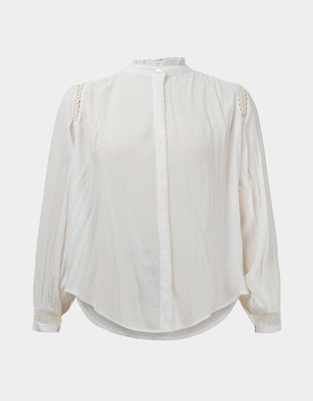 Forcast - Giorga Lace Trim Blouse