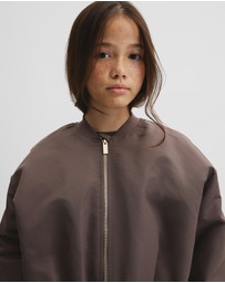 Country Road - Teen Gathered Bomber Jacket