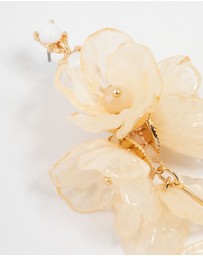 Lovisa - Acrylic Flower Large Drop Earrings