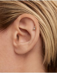 PDPAOLA - Diamonds and Gold Amelie Single Earring