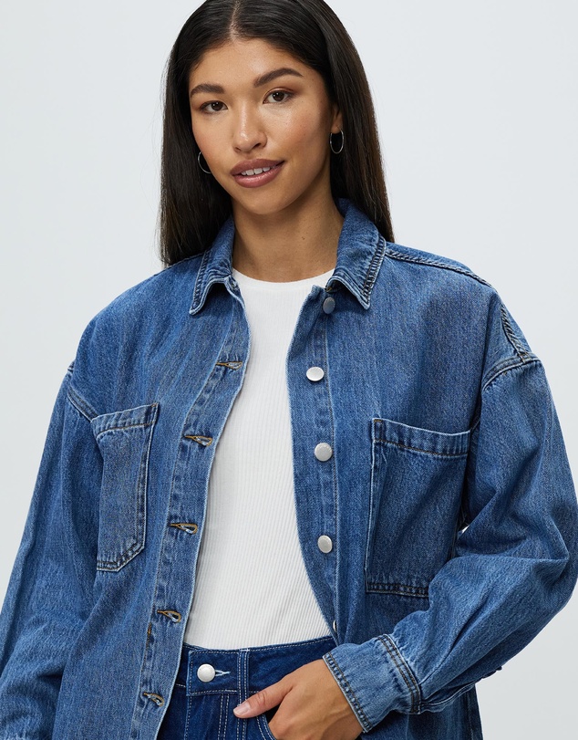 Foxwood - Joelle Denim Shacket
