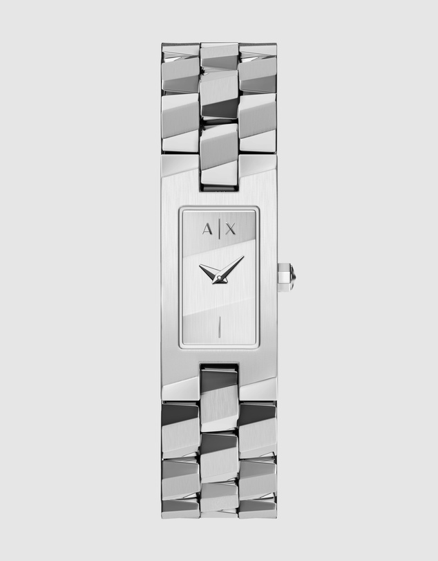 Armani Exchange - Silver Tone Analogue Watch