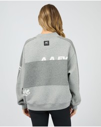 All About Eve - Kyoto Vintage Panel Crew Grey Marle