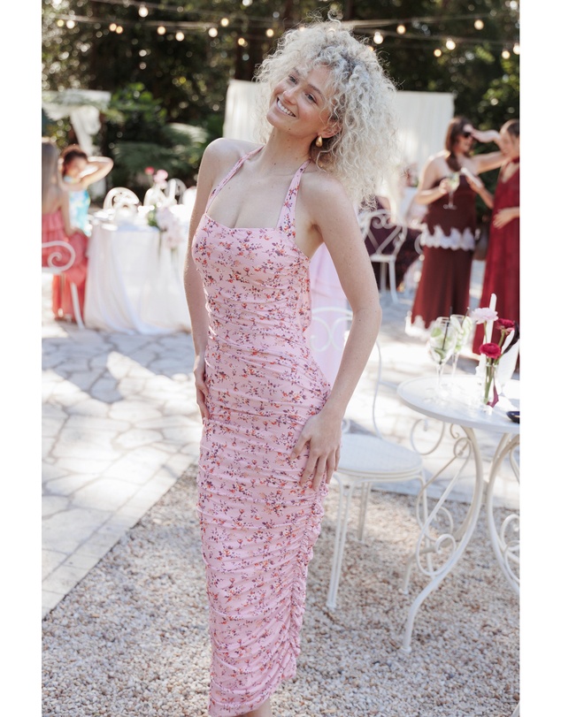 Petal & Pup - Izzie Midi Dress - Ditsy Floral