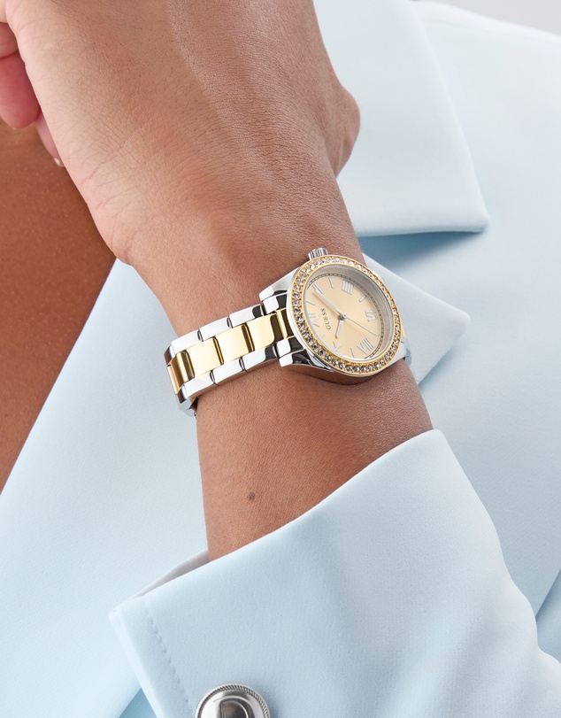 GUESS - Guess Ladies 2-Tone 30mm Analogue Watch