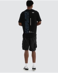 Nena & Pasadena - Charge Box Fit Scoop Tee
