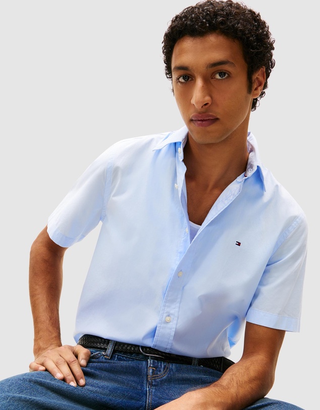 Tommy Hilfiger - Flex Poplin Solid Shirt