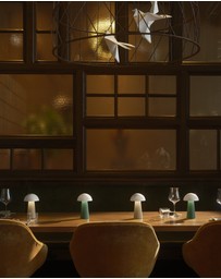 Kreafunk - Kreafunk Bello Lamp, Portable And Rechargeable - Nordic Green