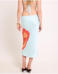 Alice In The Eve - Faye Slip Midi Skirt