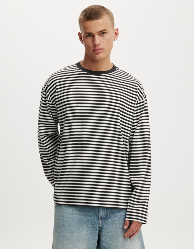 Cotton On - Cropped Fit Long Sleeve T-Shirt