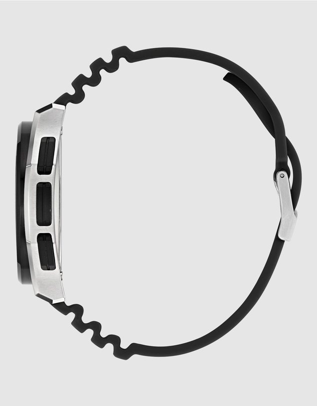 adidas Originals - Expression Three Digital Steel Black Silicone Watch