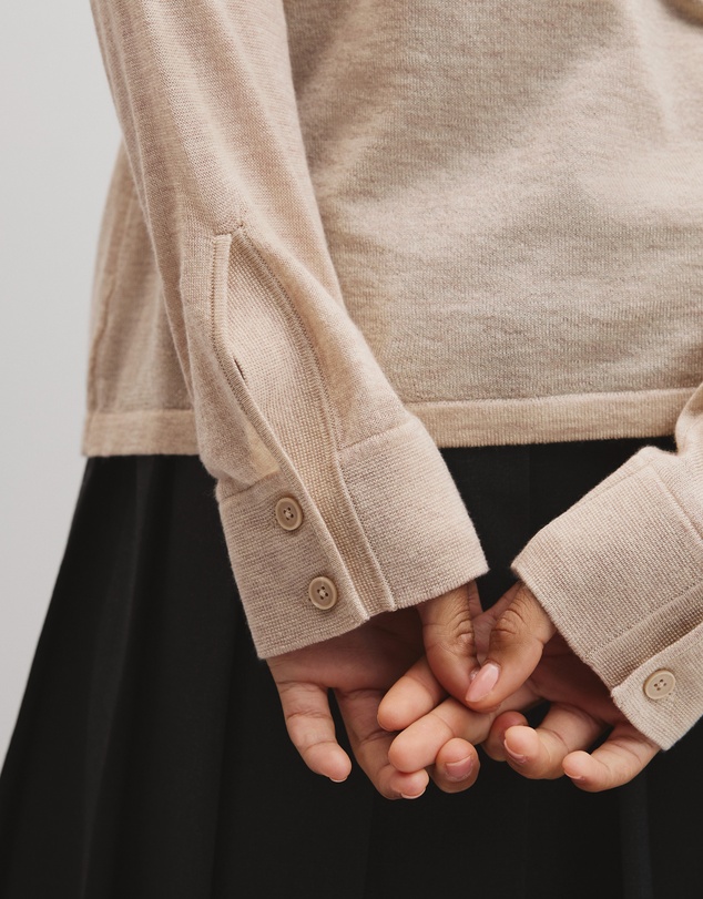 Country Road - Merino Long Sleeve Knit Shirt
