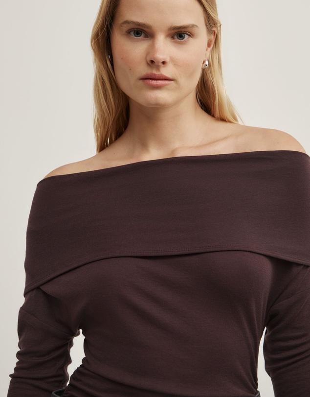Witchery - Off Shoulder Long-sleeve Top