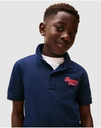 Tommy Hilfiger - Im Varsity Graphic Polo SS - Kids