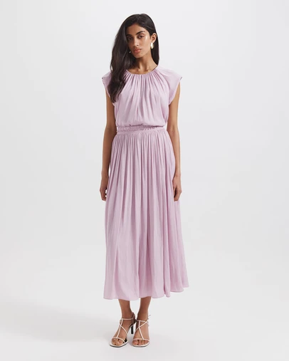 SABA - Lillian Pleated Maxi Skirt