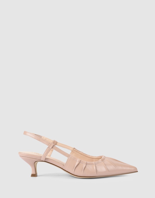Verali - Lucius Slingback Kitten Heels