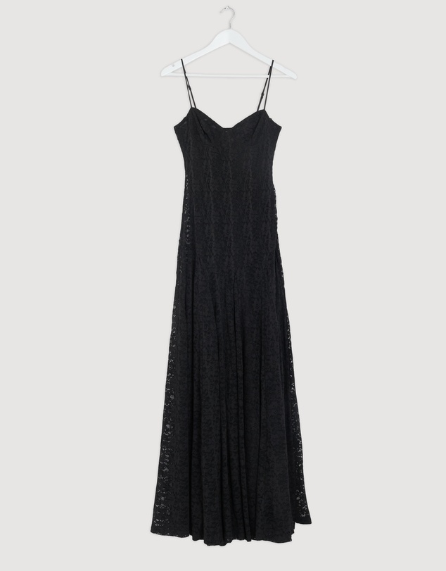 Revibe - Repaired CHANCERY Zara Lace Maxi Dress - AU 8