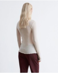 & Other Stories - Long-Sleeve Wool Top