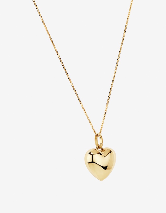 Michael Hill - Puff Heart Pendant in 10kt Yellow Gold