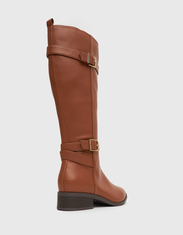 Zeroe - Wider Fit Enroute Vegan Calf Boots