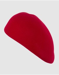 Max Alexander - Winter Red Felt Designer Hat
