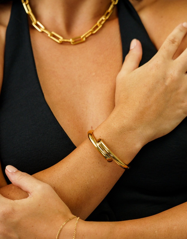Sonne Jewellery - Kai Gold Bangle