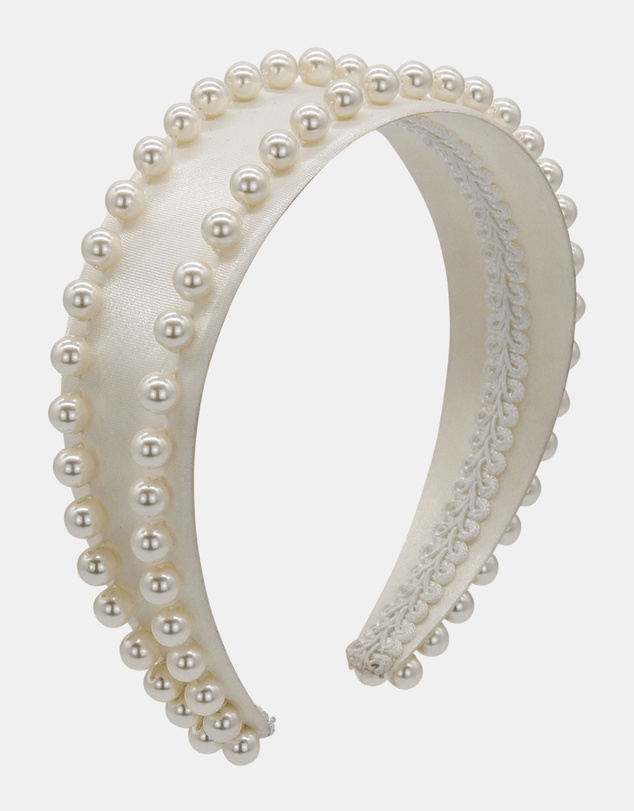 Morgan & Taylor - Raleigh Headband in White
