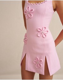 BY JOHNNY. - Flower Form Mini Dress