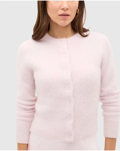 Seed Heritage - Alpaca Blend Fitted Cardigan