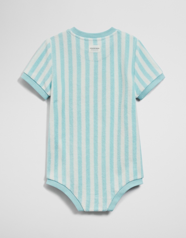 Country Road - Stripe Terry Romper