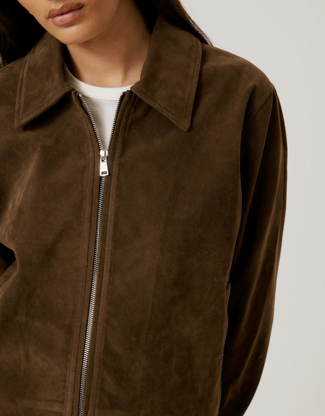 Calli - Heidi Faux Suede Jacket