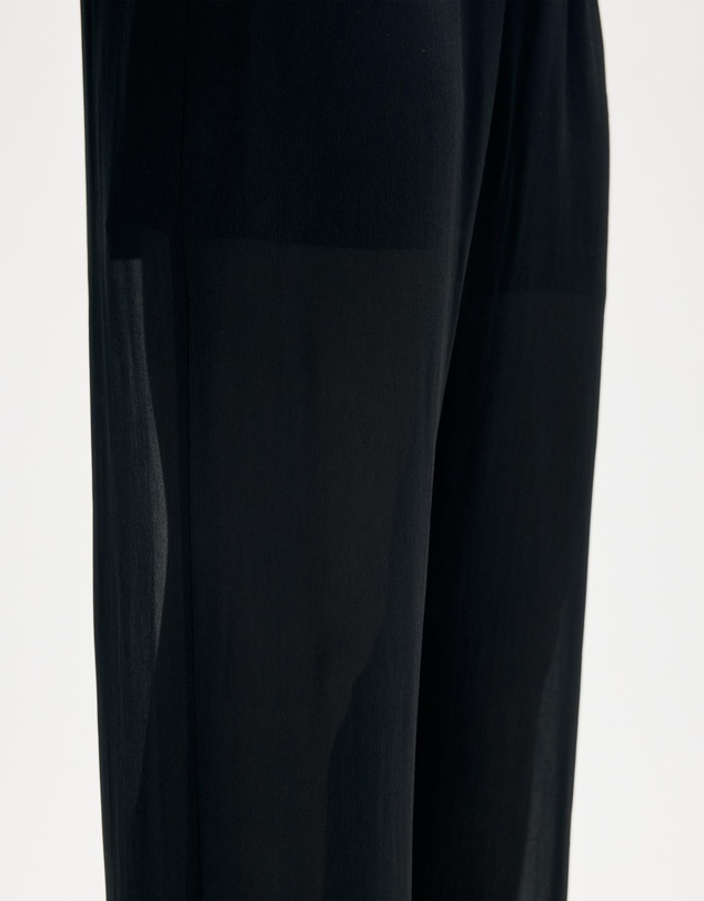 Minima Esenciales - Callan Sheer Wide Leg Pants