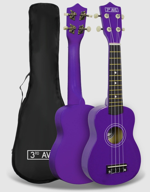 iWorld - 3rd Avenue Soprano Ukulele - Purple