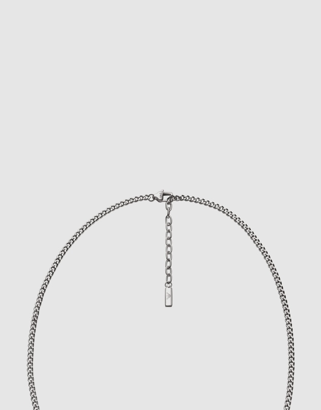Emporio Armani - Emporio Armani Silver-Tone Necklace