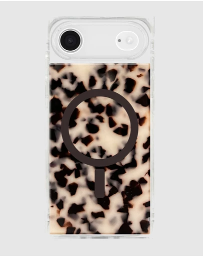 Flaunt - Flaunt Square Blonde Tortoise Shell MagSafe Case for iPhone 17 Air